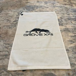 Grove Golf Florida Mj Jordan Grove XXIII 23 Exclusive Golf Towel Bag Clip 24x16”